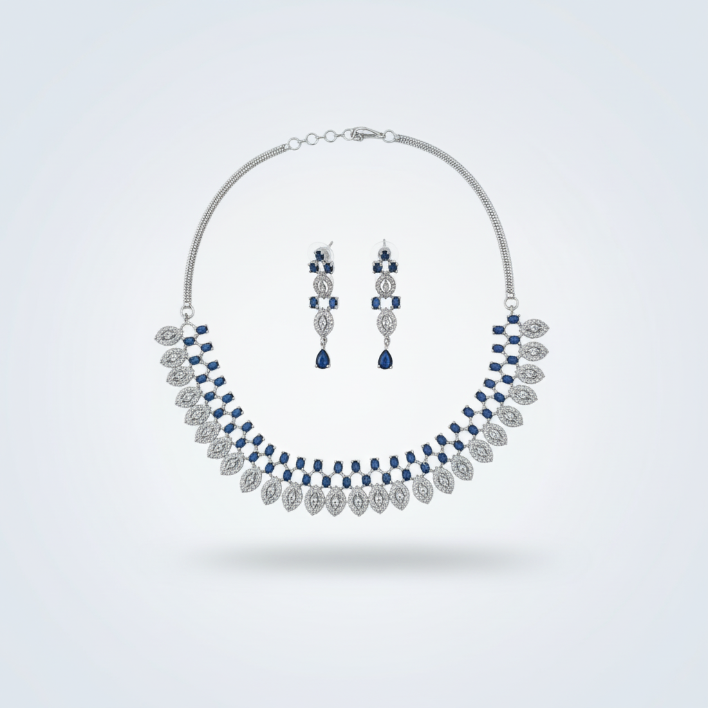 American Diamond Jewellery Set 1