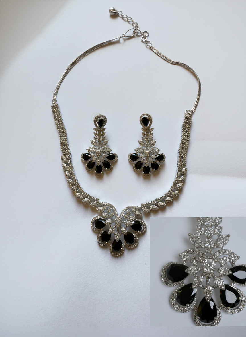 American Diamond Jewellery Set 5