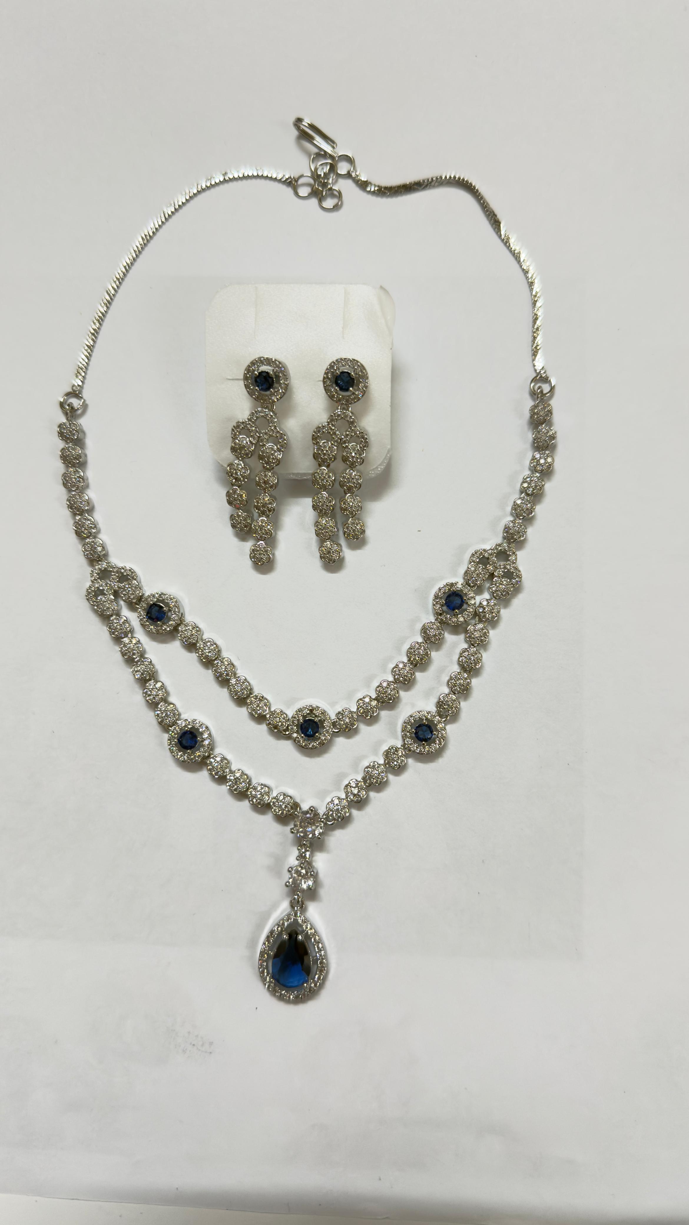 American Diamond Jewellery Set 10