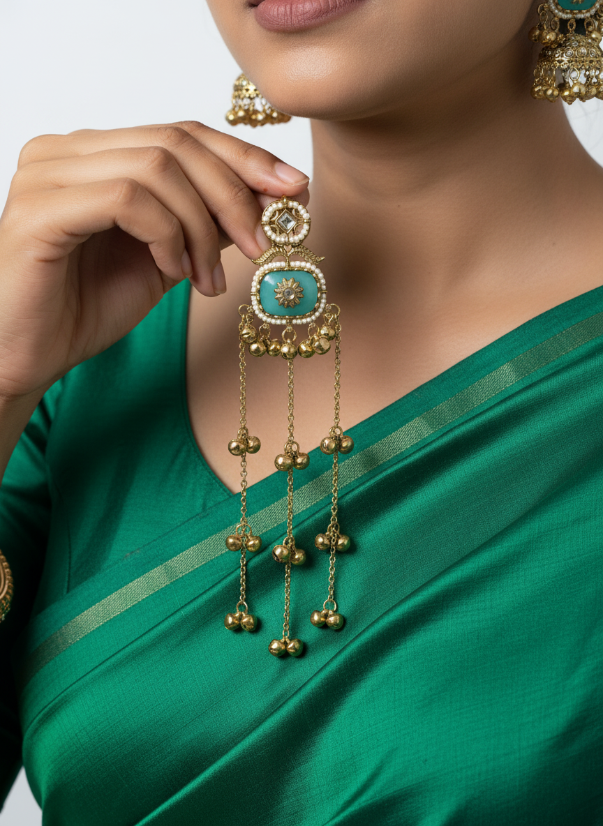 Kashmiri Earring Set