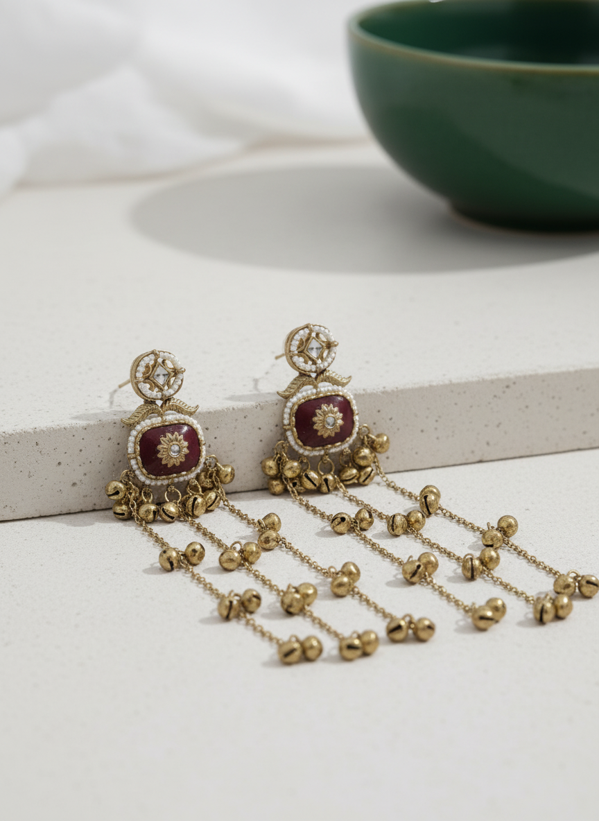 Kashmiri Earring Set