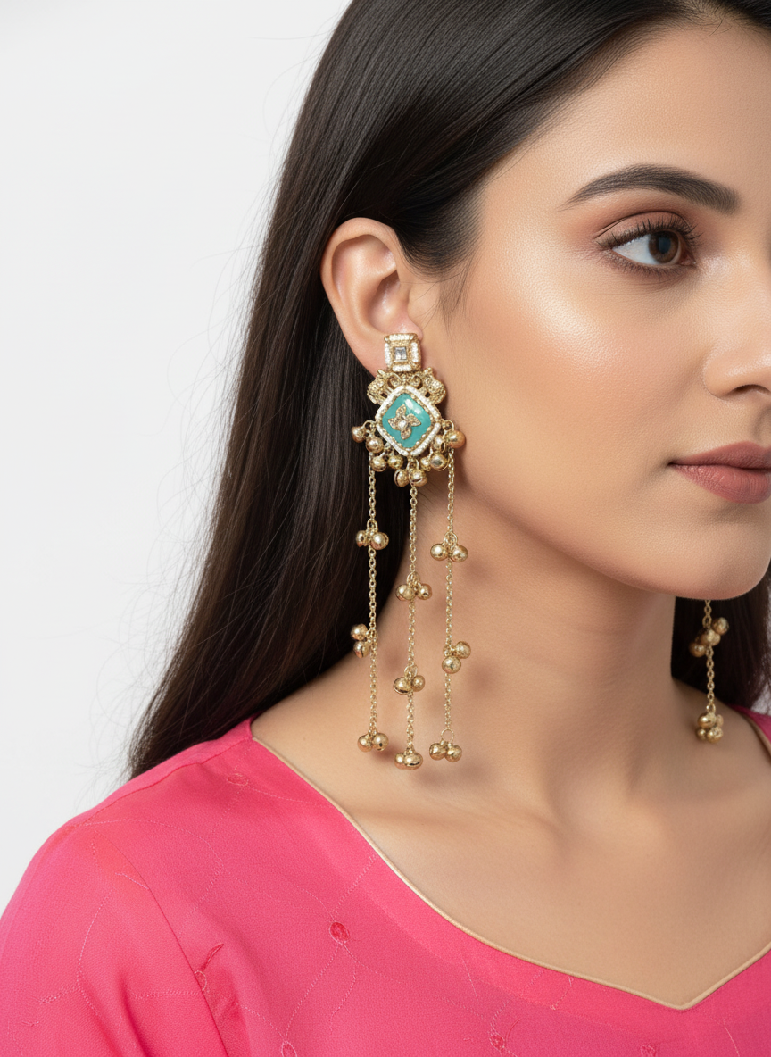 Kashmiri Earring Set