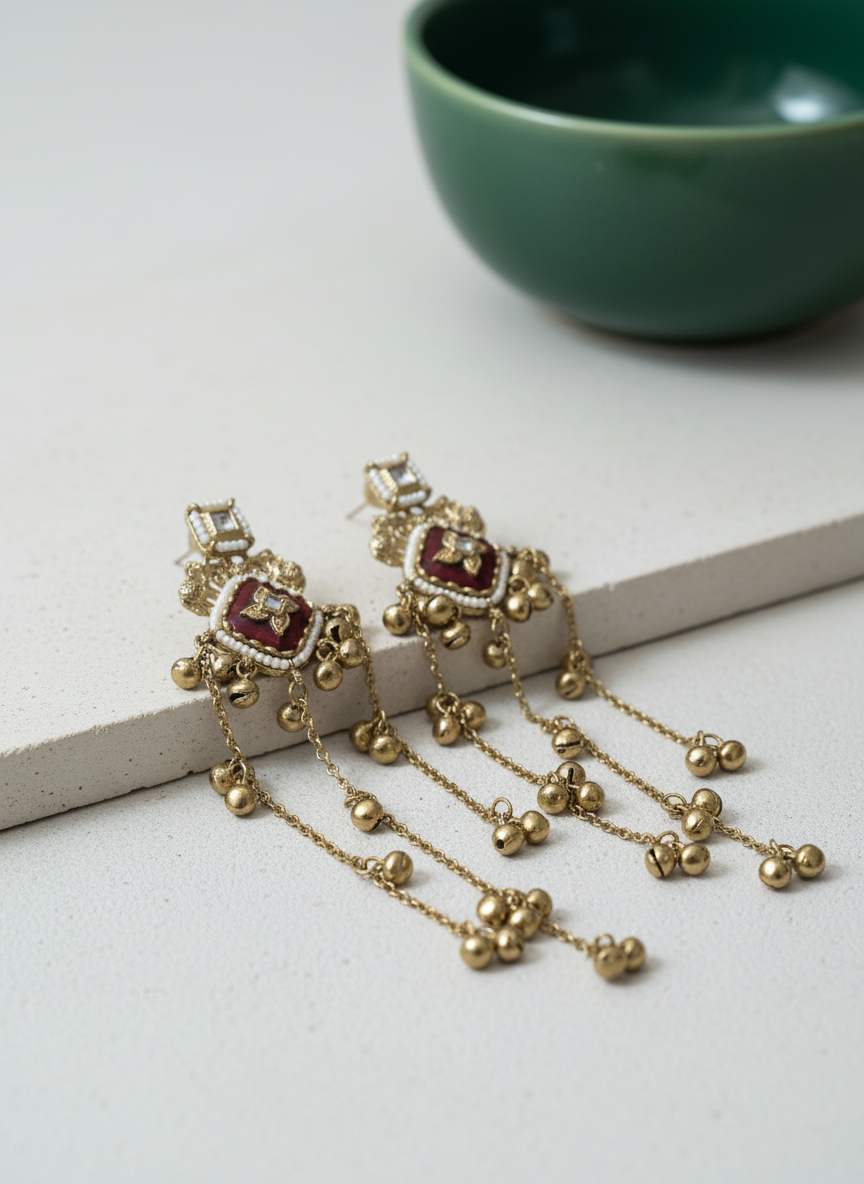 Kashmiri Earring Set
