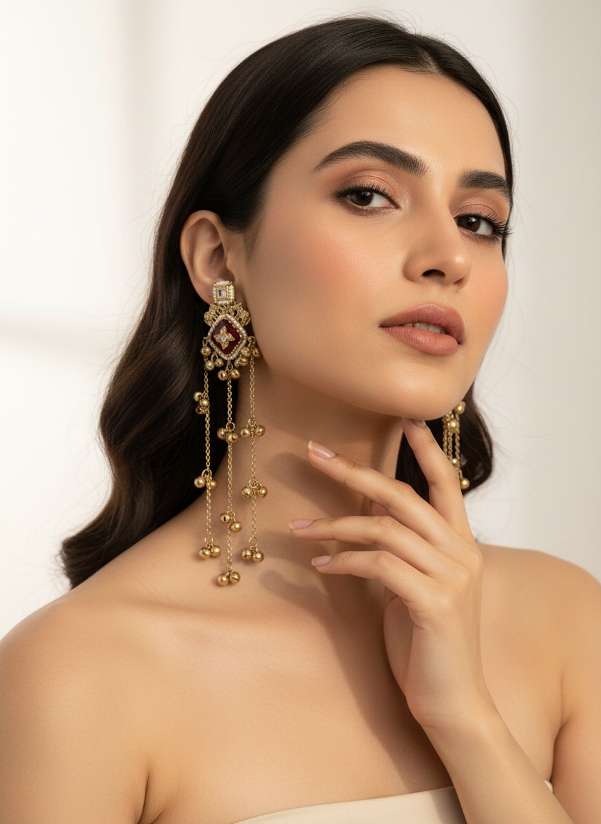 Kashmiri Earring Set