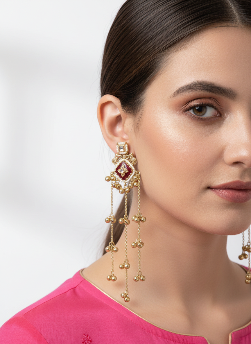 Kashmiri Earring Set