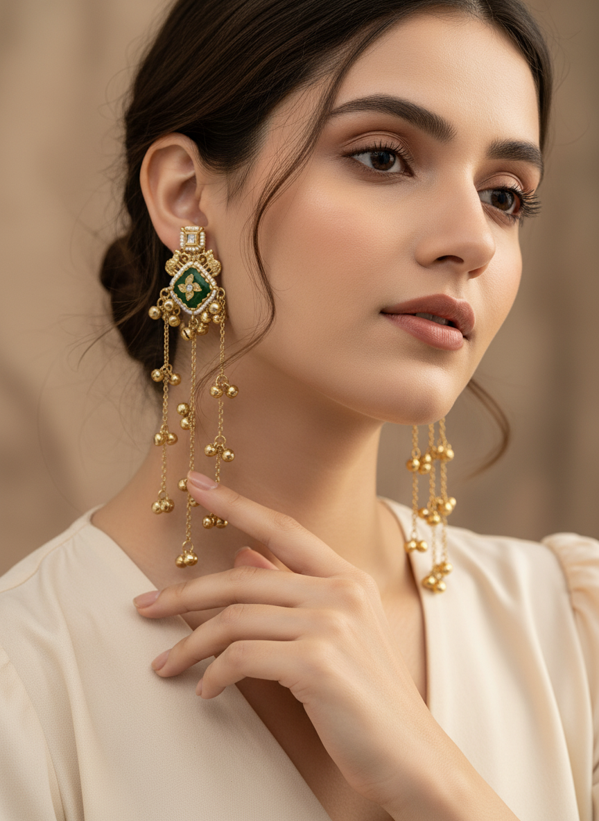 Kashmiri Earring Set