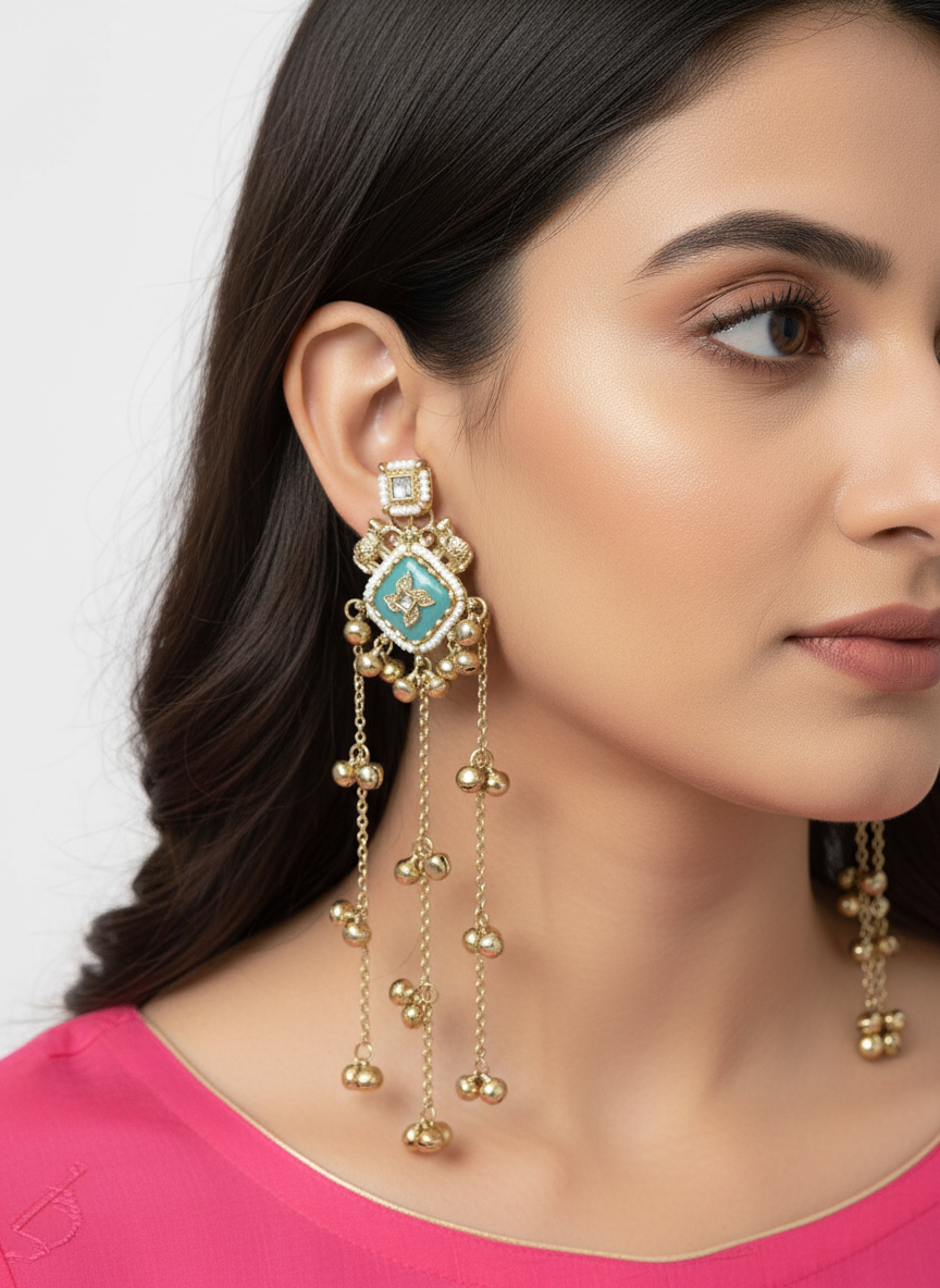 Kashmiri Earring Set