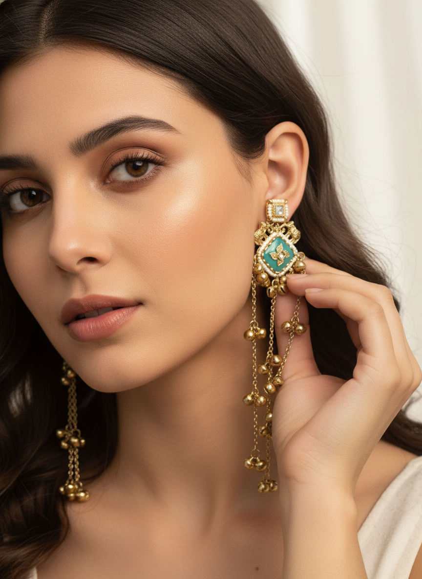 Kashmiri Earring Set