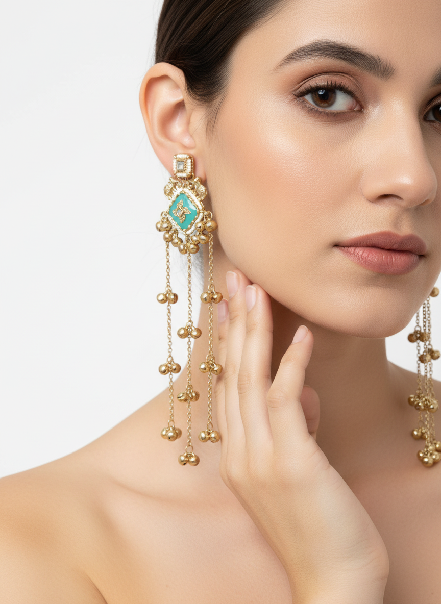 Kashmiri Earring Set