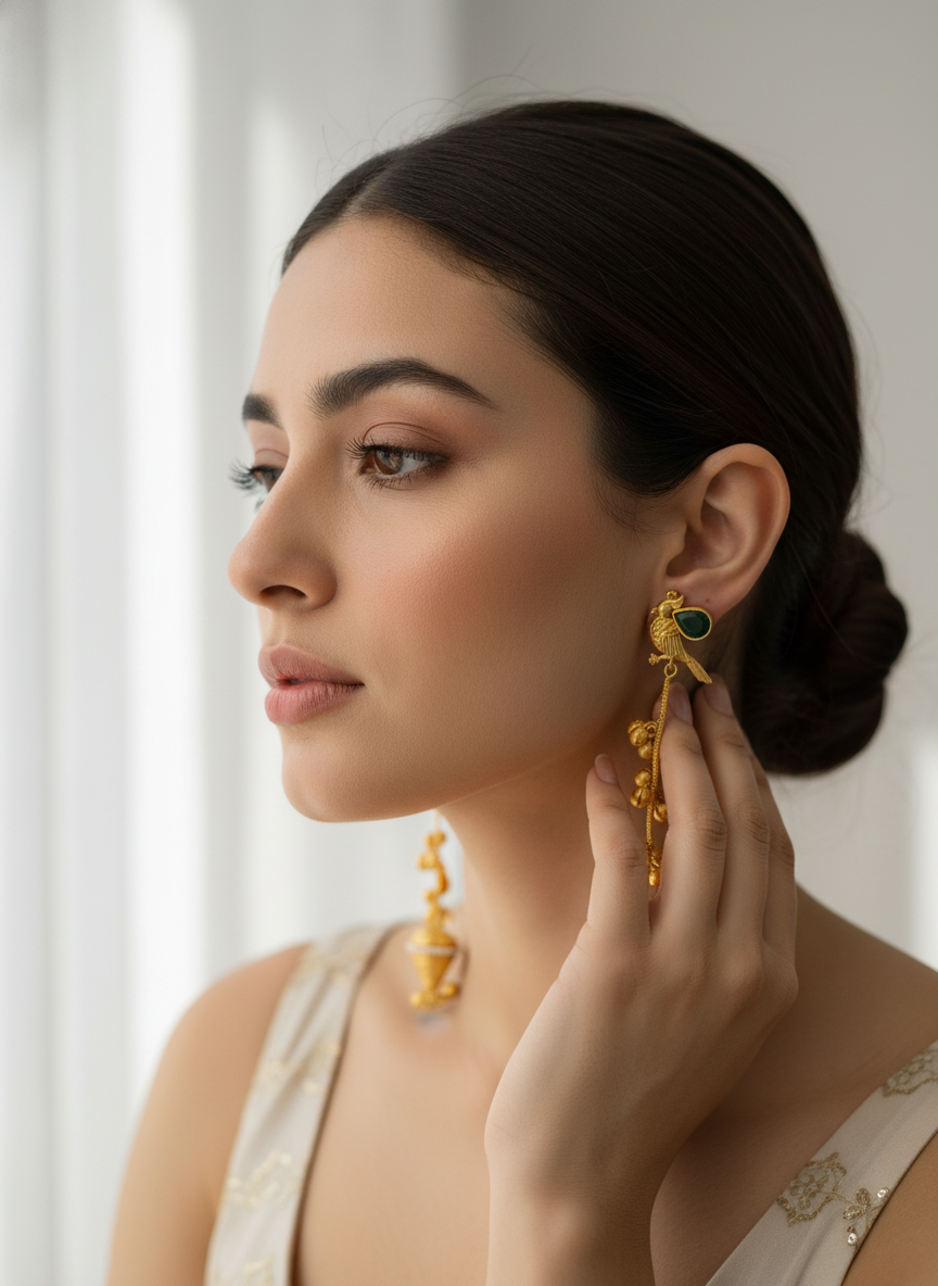 Kashmiri Earring Set