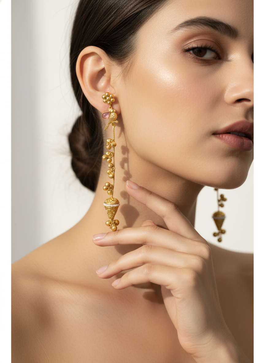 Kashmiri Earring Set