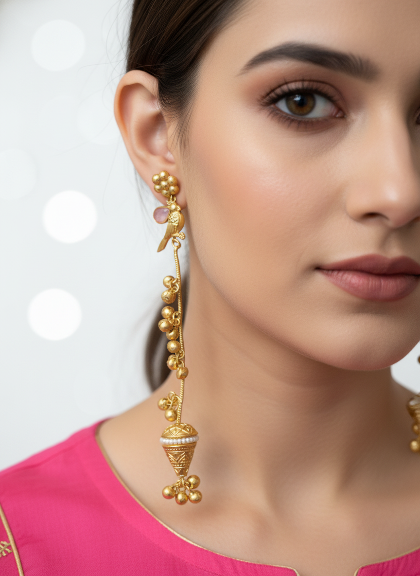 Kashmiri Earring Set