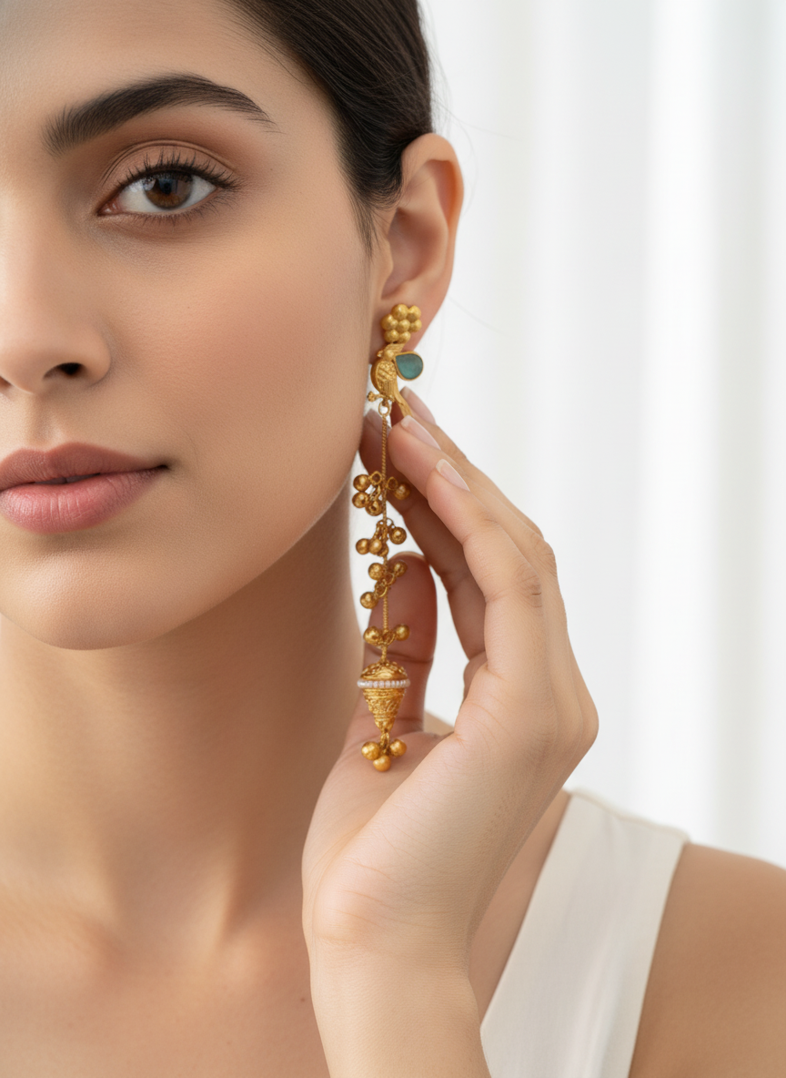 Kashmiri Earring Set