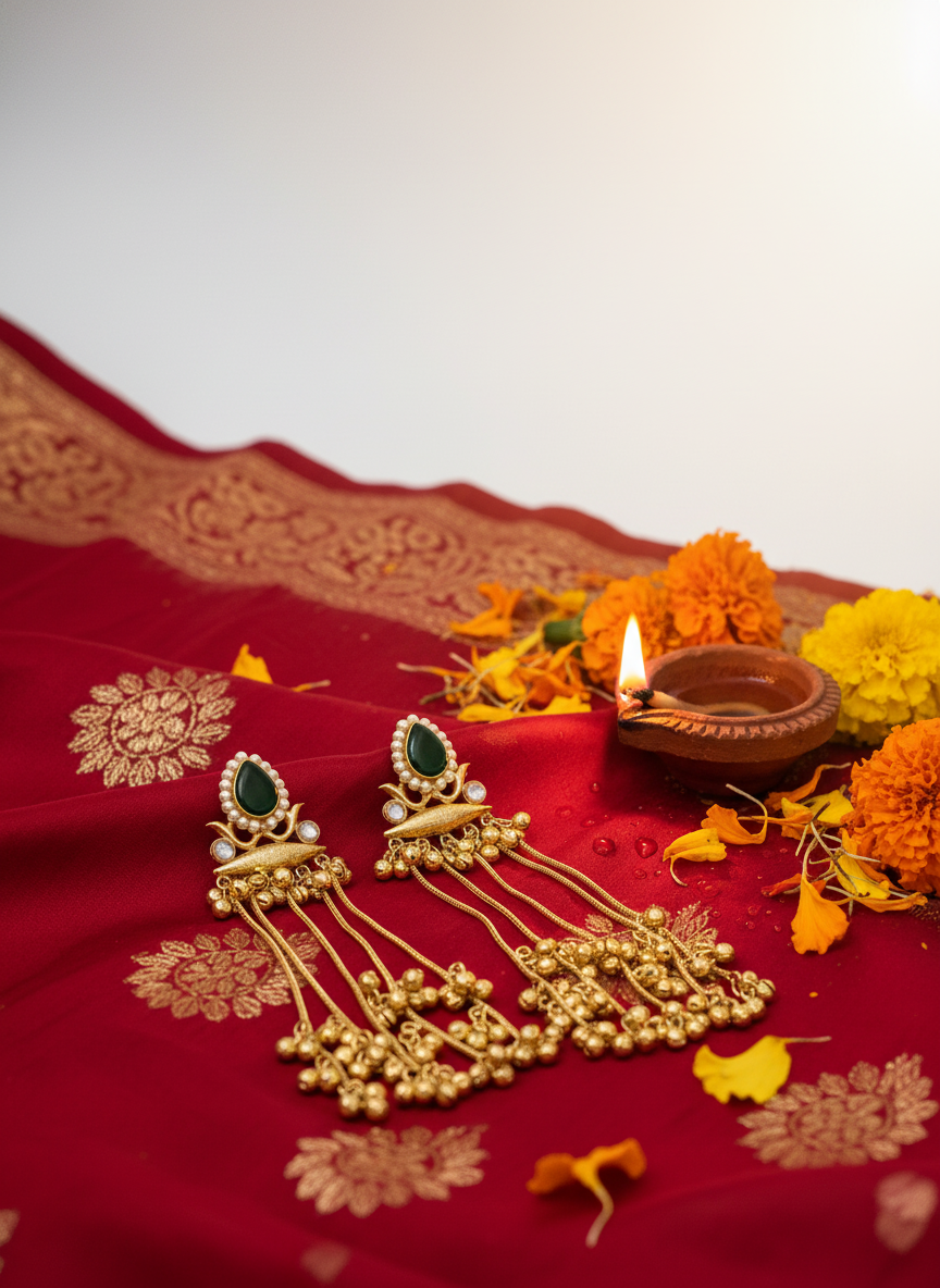 Kashmiri Earring Set