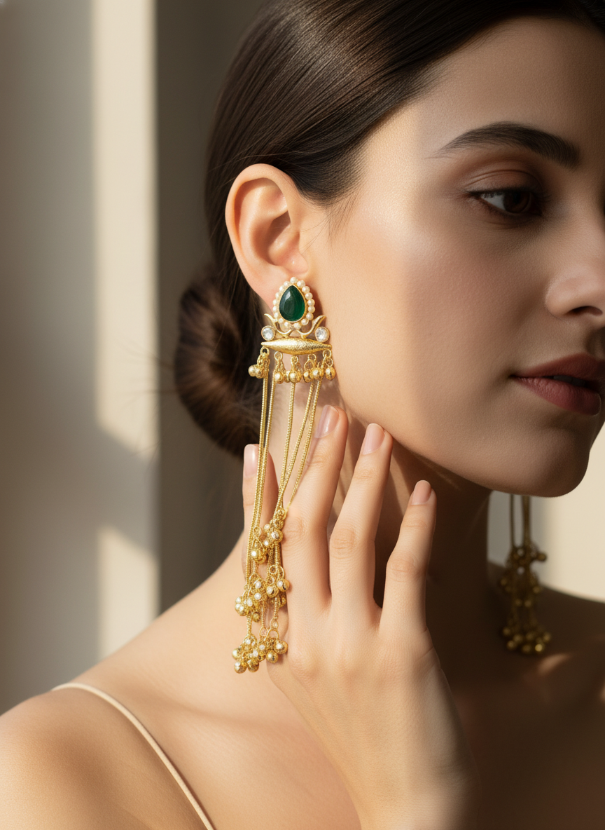 Kashmiri Earring Set