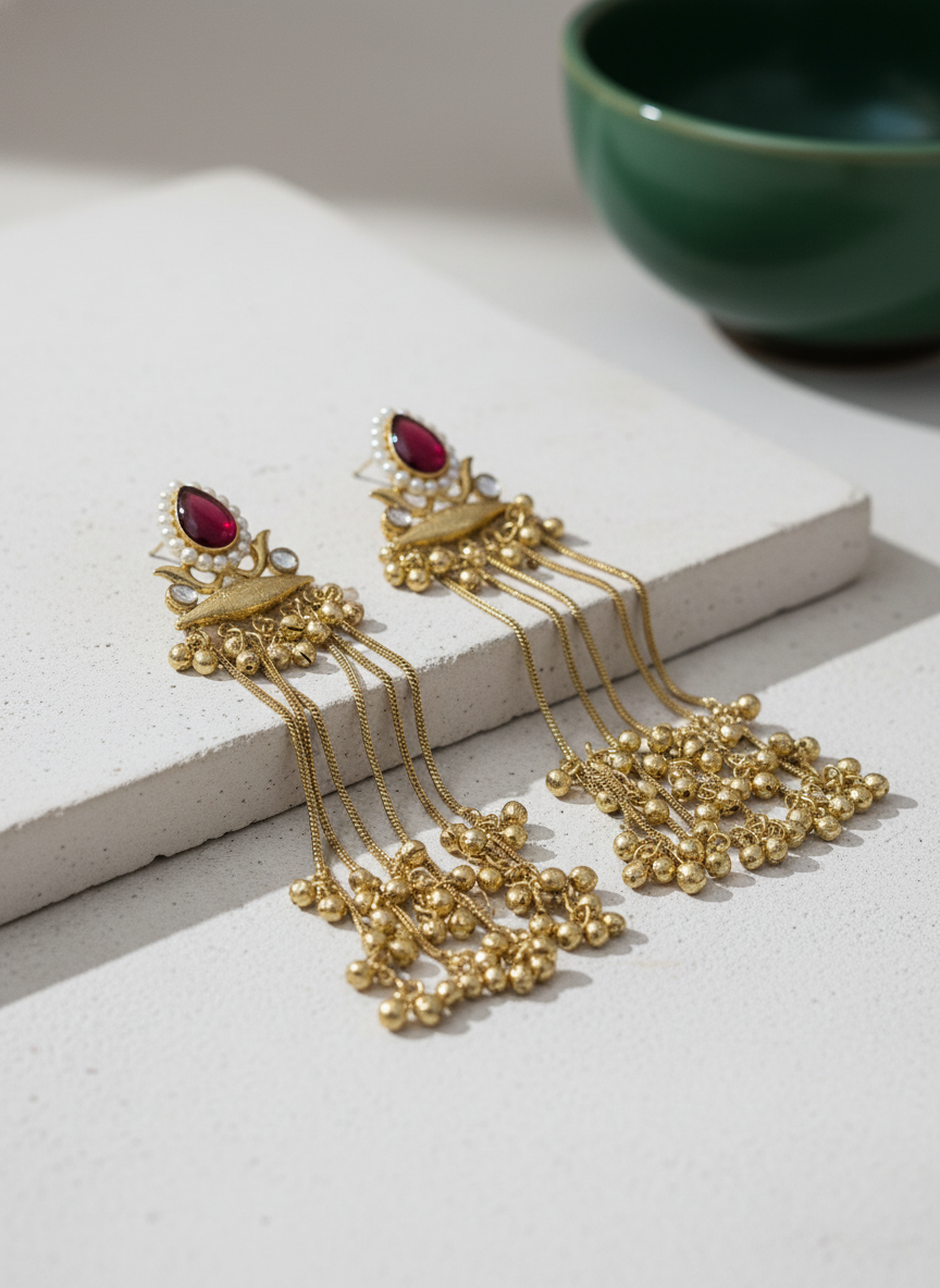 Kashmiri Earring Set