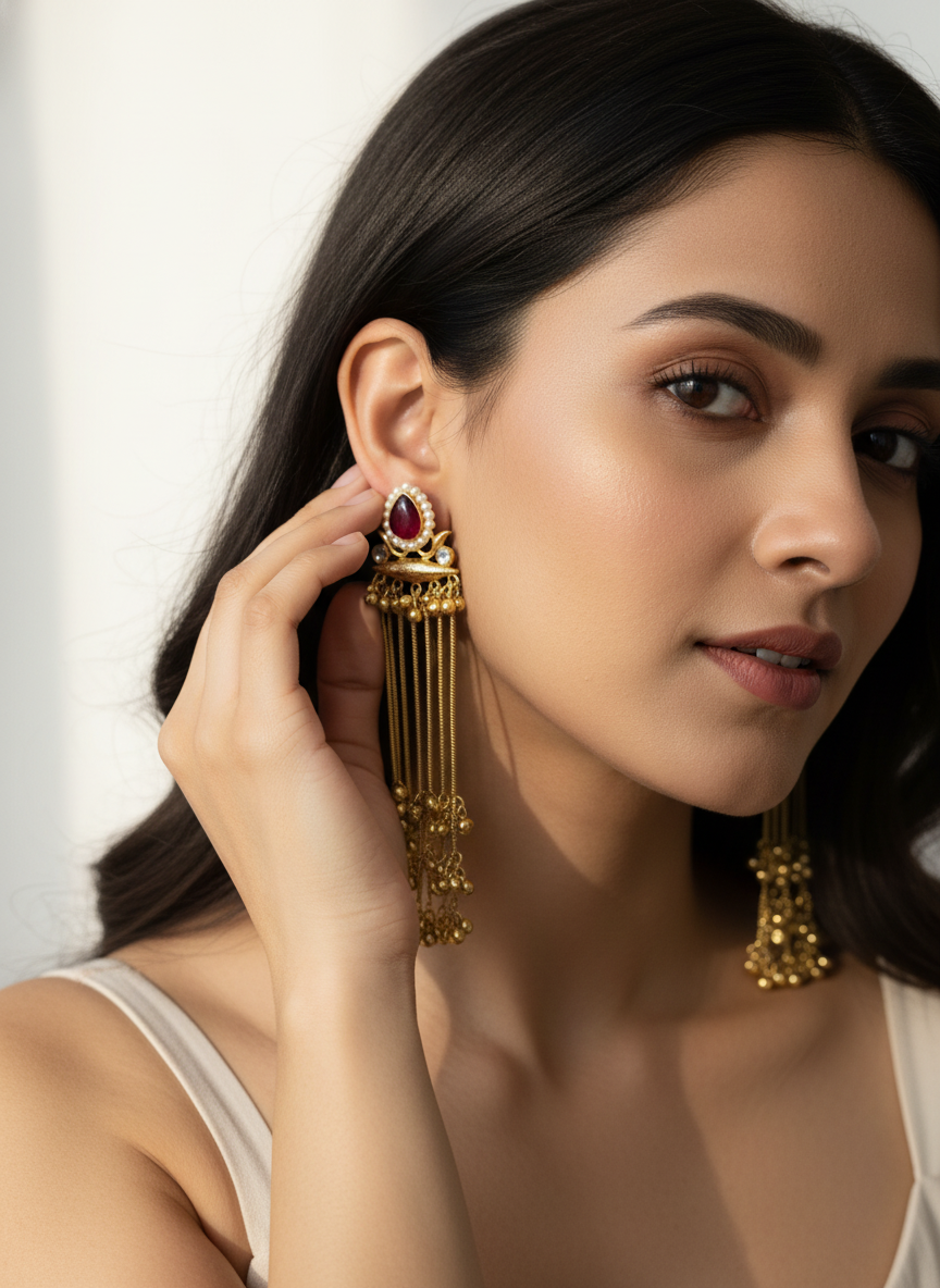 Kashmiri Earring Set