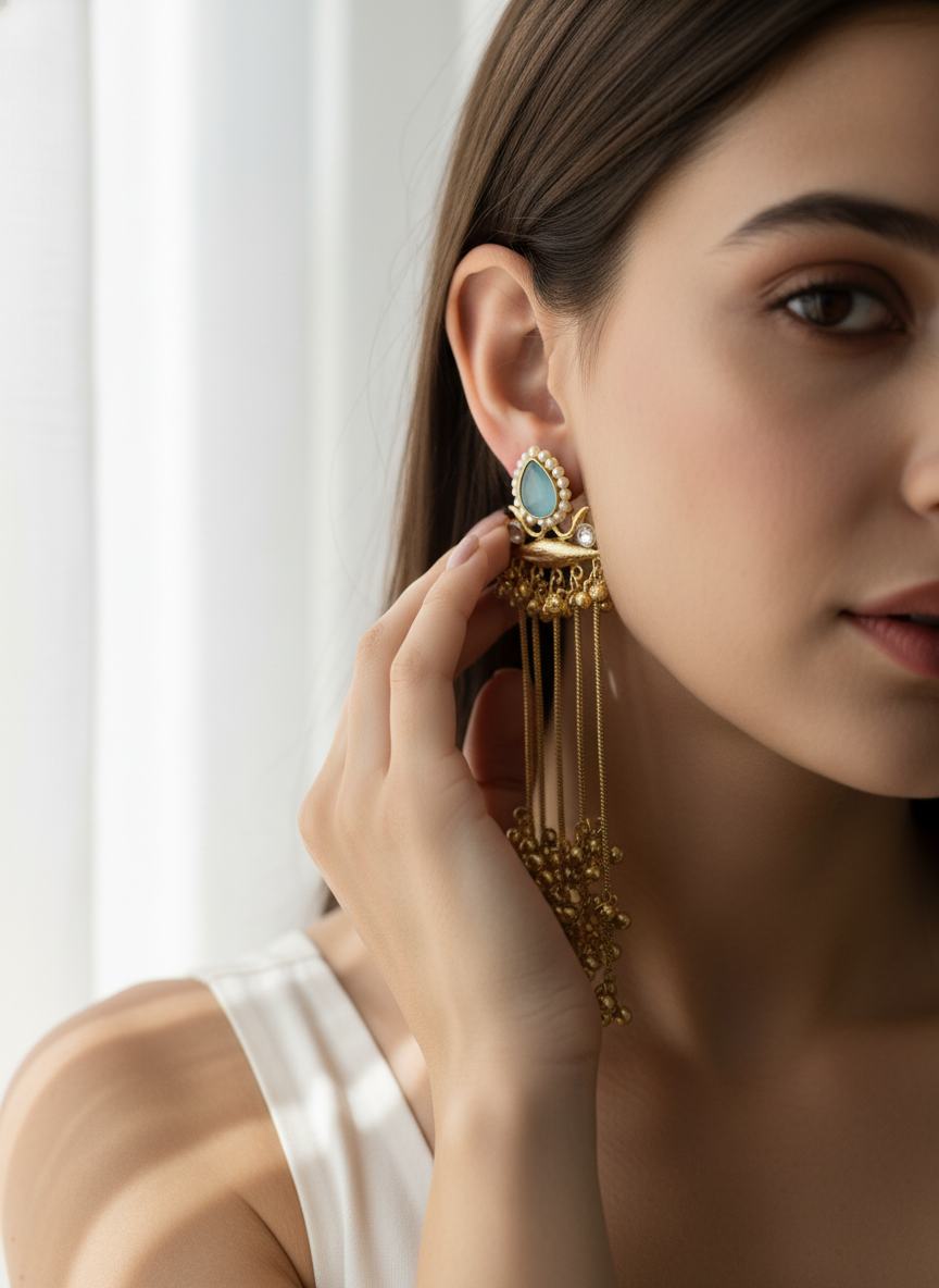 Kashmiri Earring Set