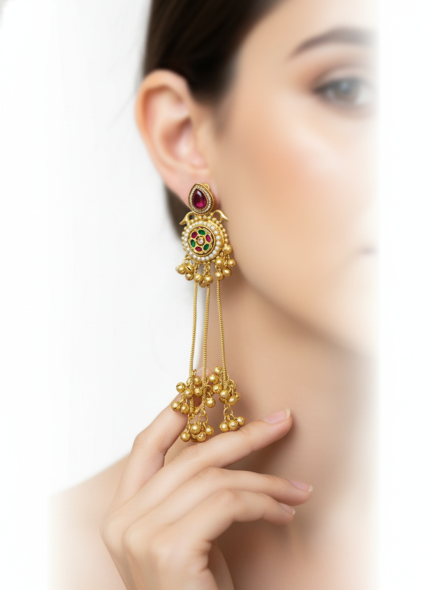 Kashmiri Earring Set