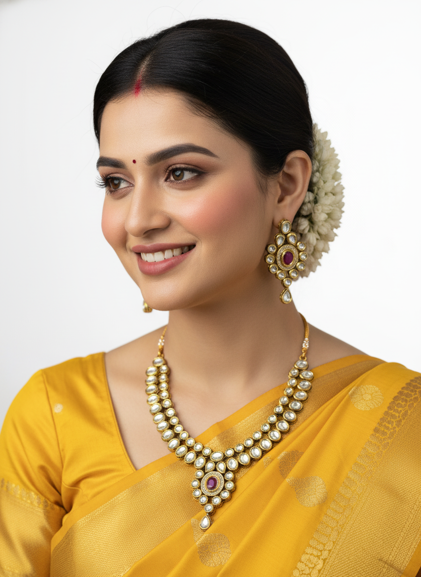 Kundan Jewellery Set 4