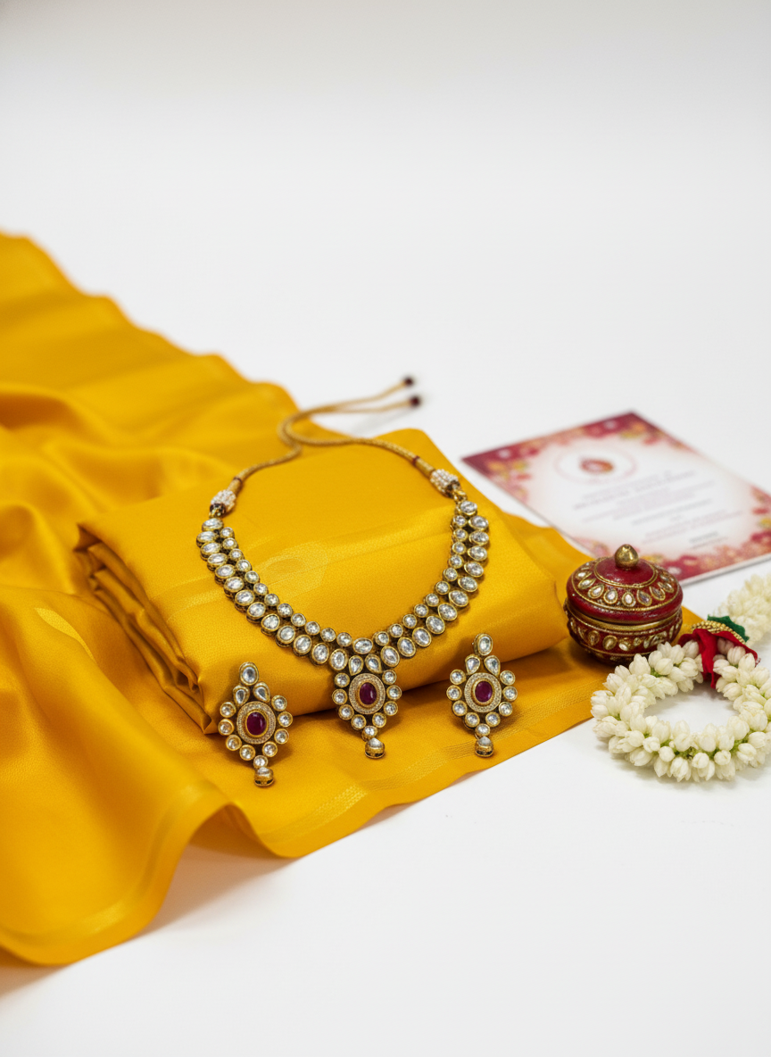 Kundan Jewellery Set 4