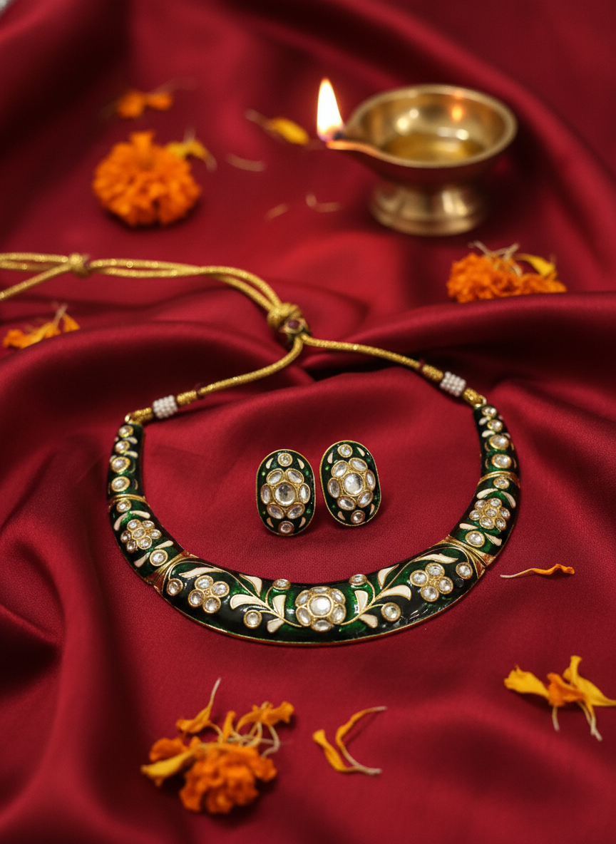 Kundan Jewellery Set 6