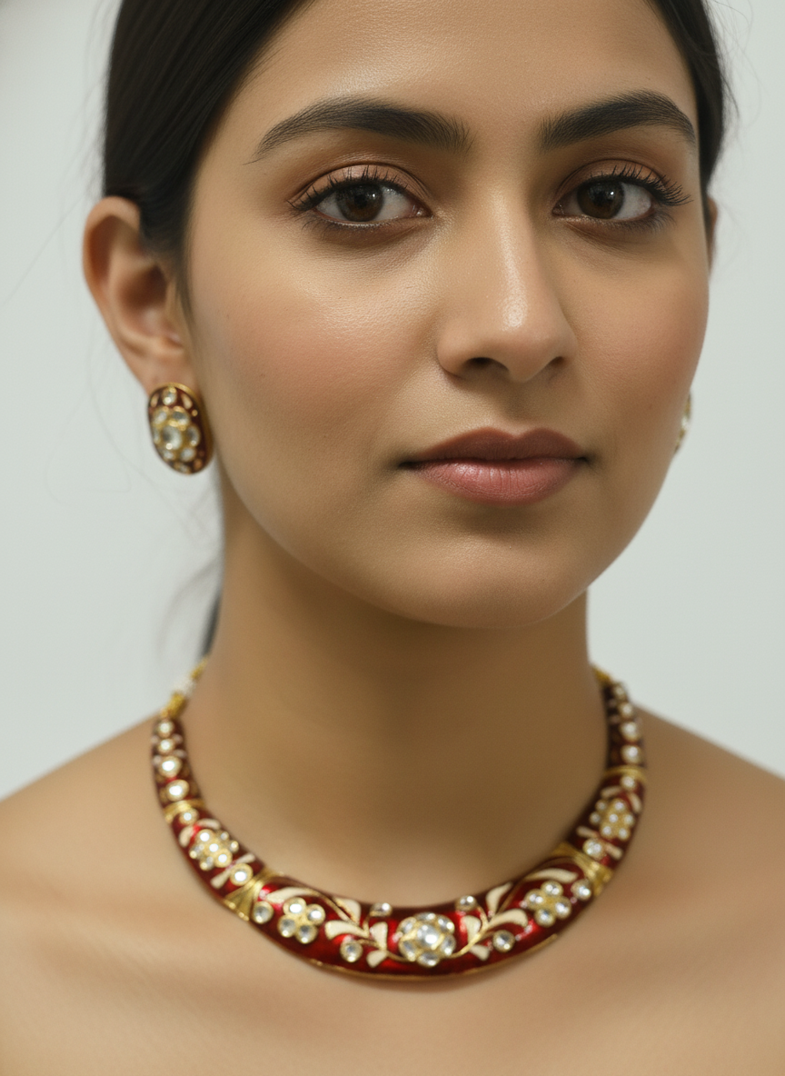 Kundan Jewellery Set 6