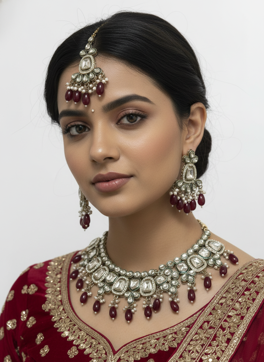 Kundan Jewellery Set 7