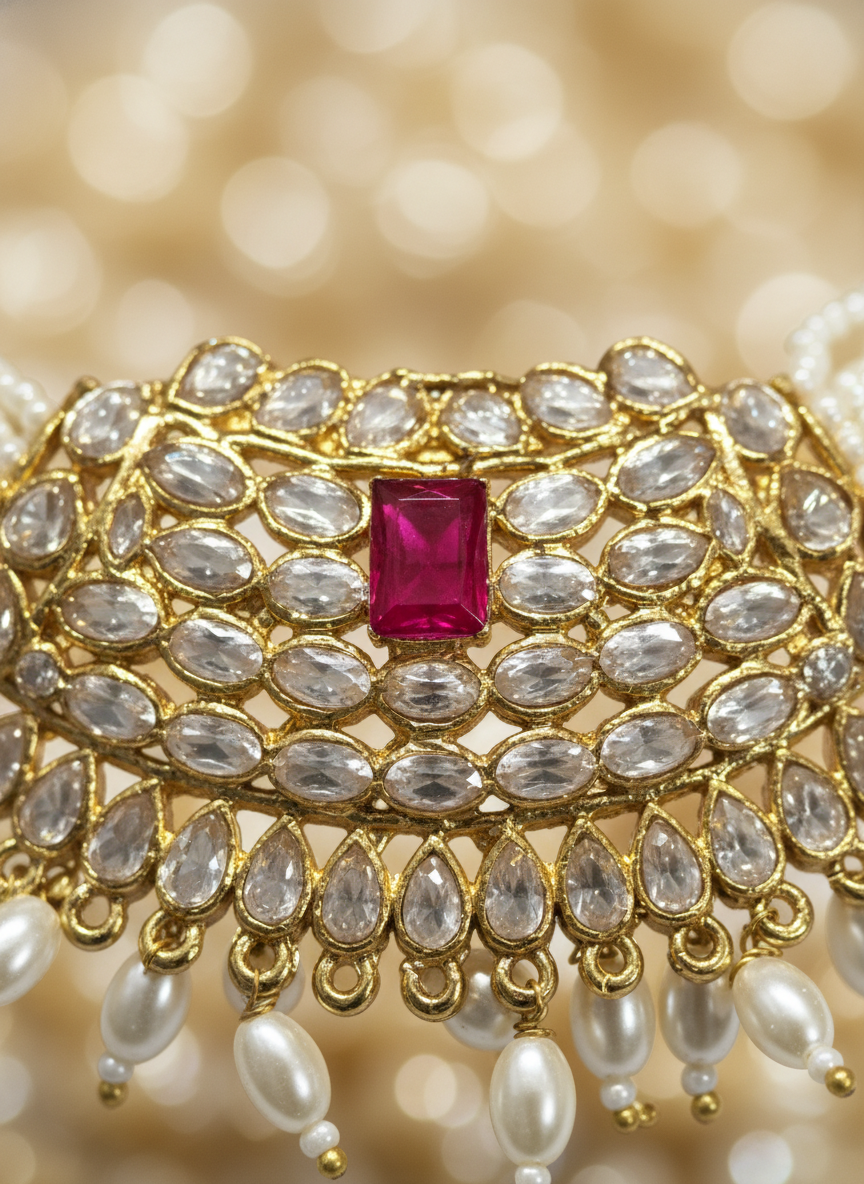 Kundan Jewellery Set 8