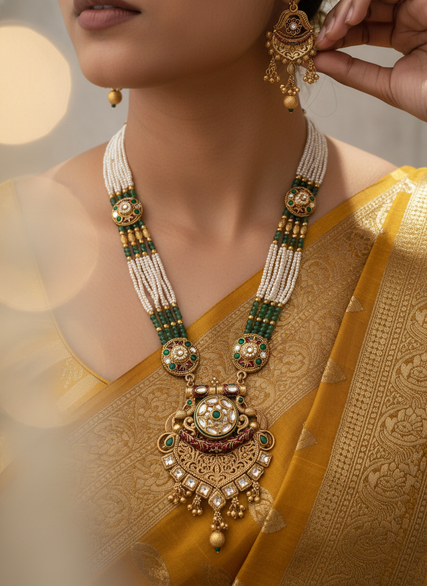 Rajwadi Jewellery Set 1