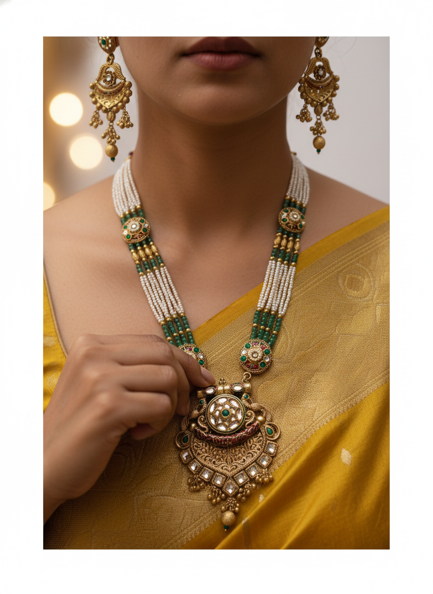 Rajwadi Jewellery Set 1