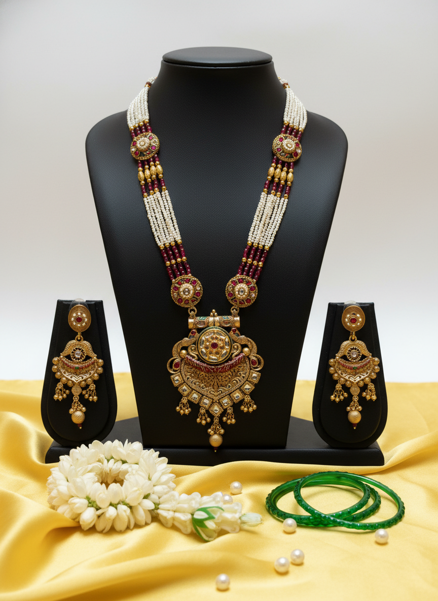 Rajwadi Jewellery Set 1
