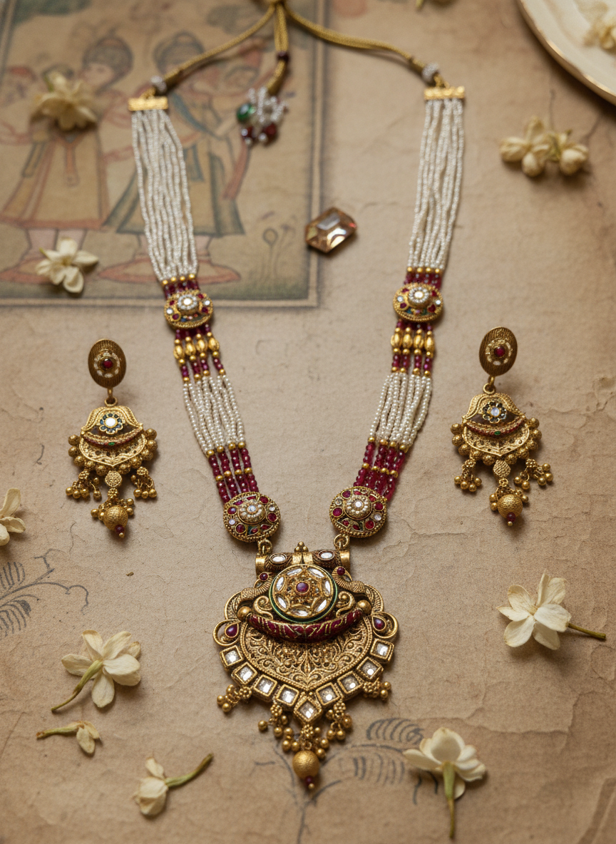 Rajwadi Jewellery Set 1