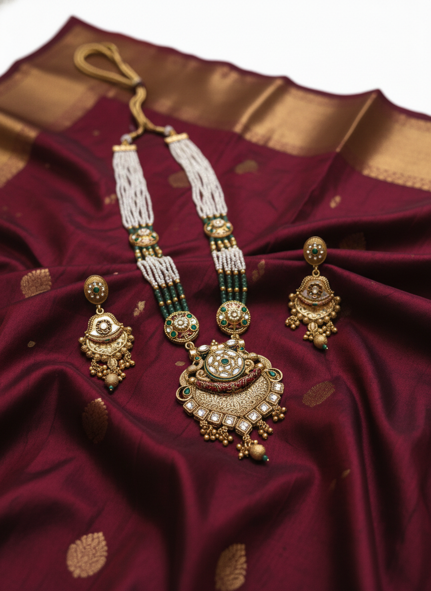 Rajwadi Jewellery Set 1