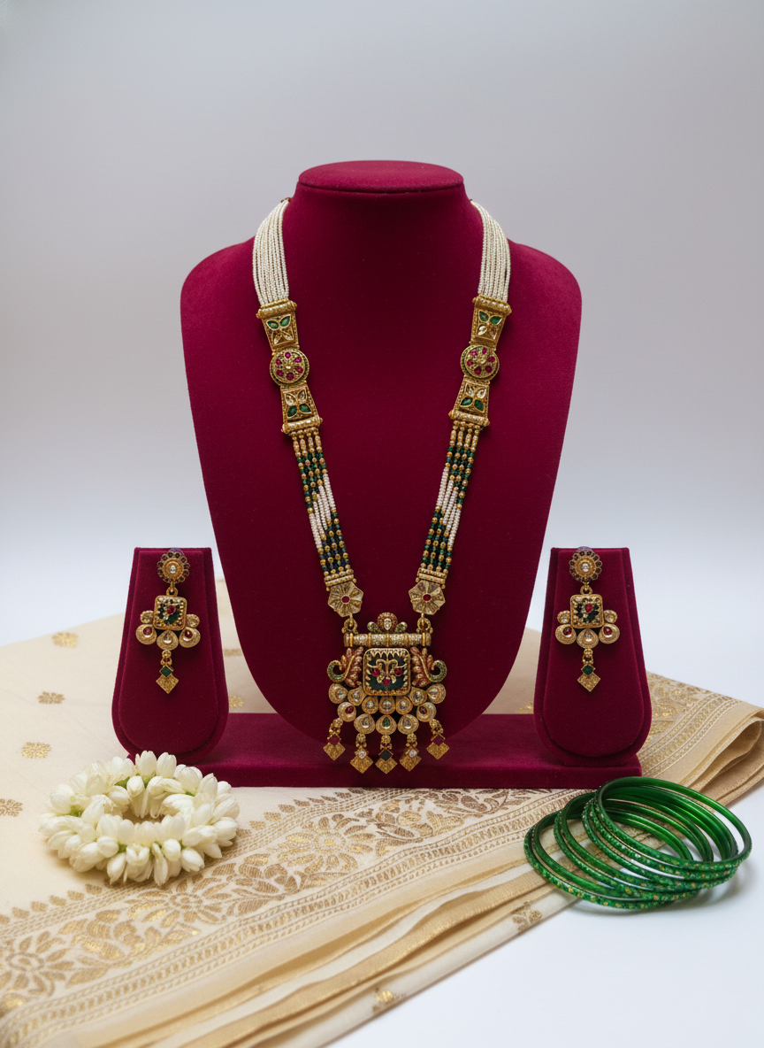 Rajwadi Jewellery Set 3
