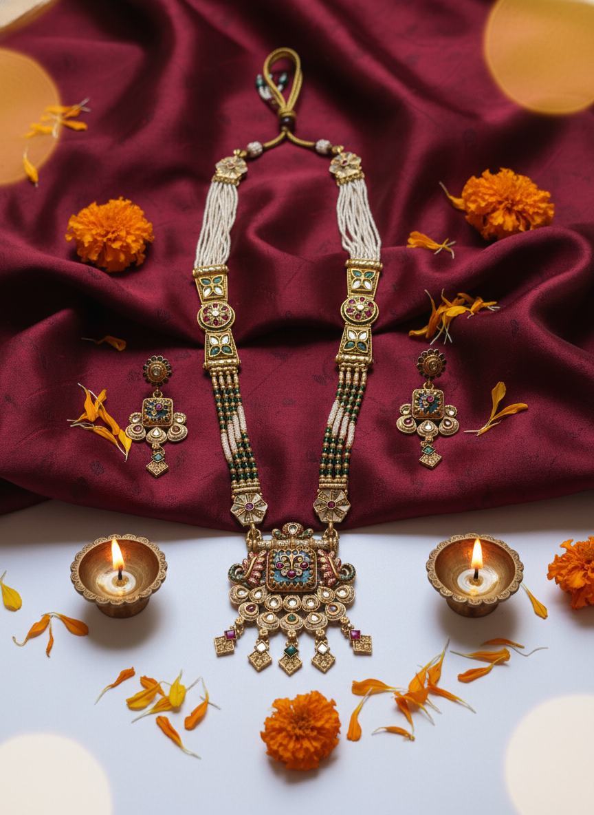 Rajwadi Jewellery Set 3