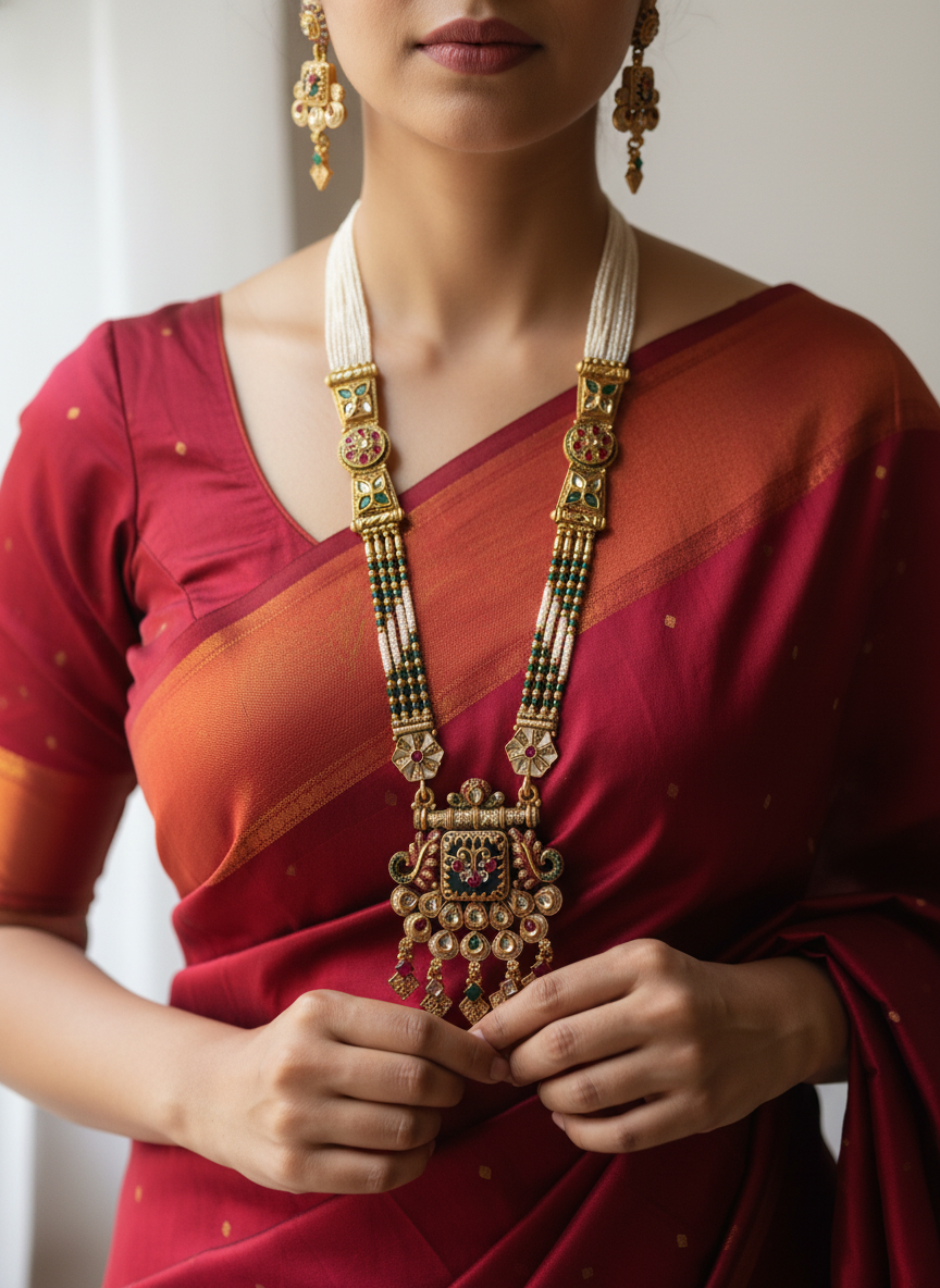 Rajwadi Jewellery Set 3