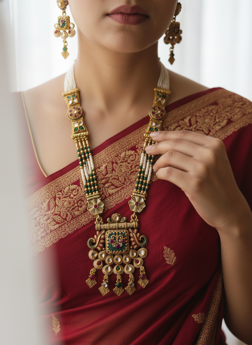 Rajwadi Jewellery Set 3