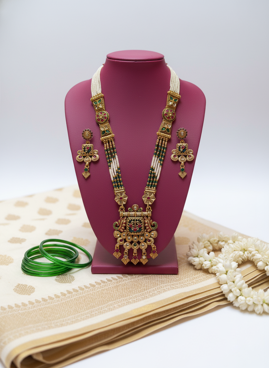 Rajwadi Jewellery Set 3