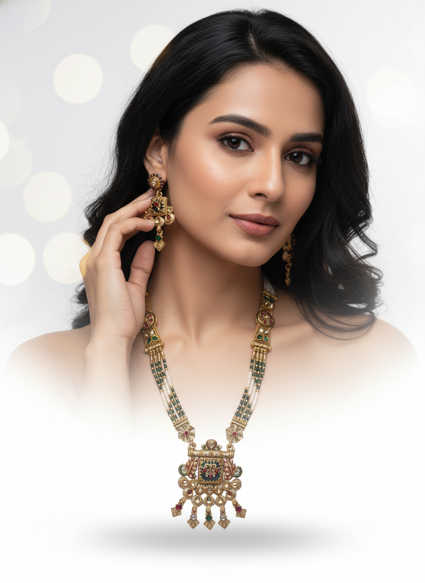 Rajwadi Jewellery Set 3
