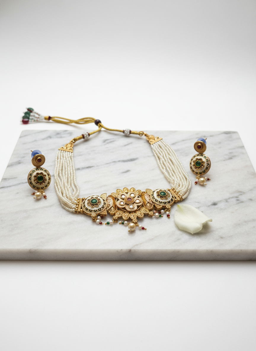 Rajwadi Jewellery Set 5