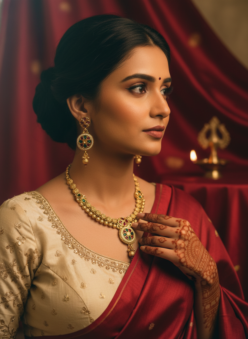 Rajwadi Jewellery Set 6