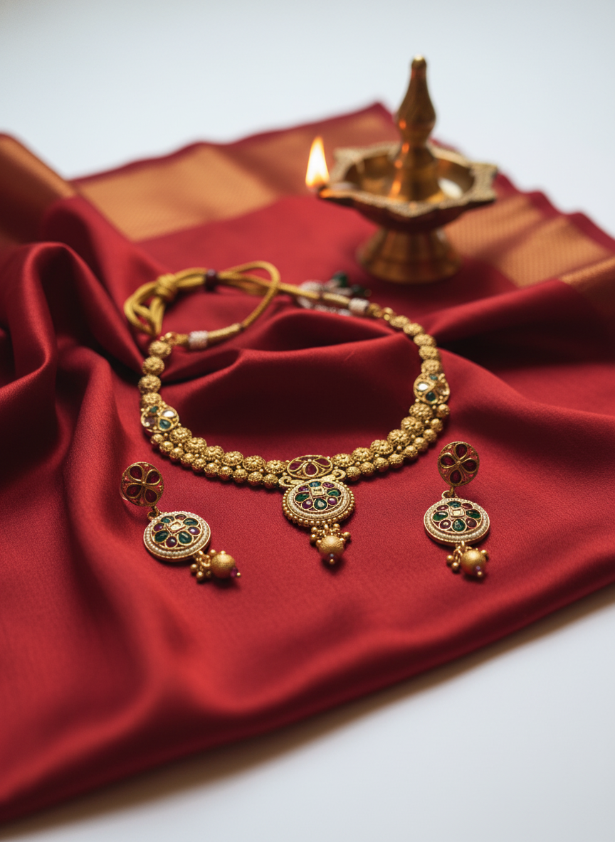 Rajwadi Jewellery Set 6