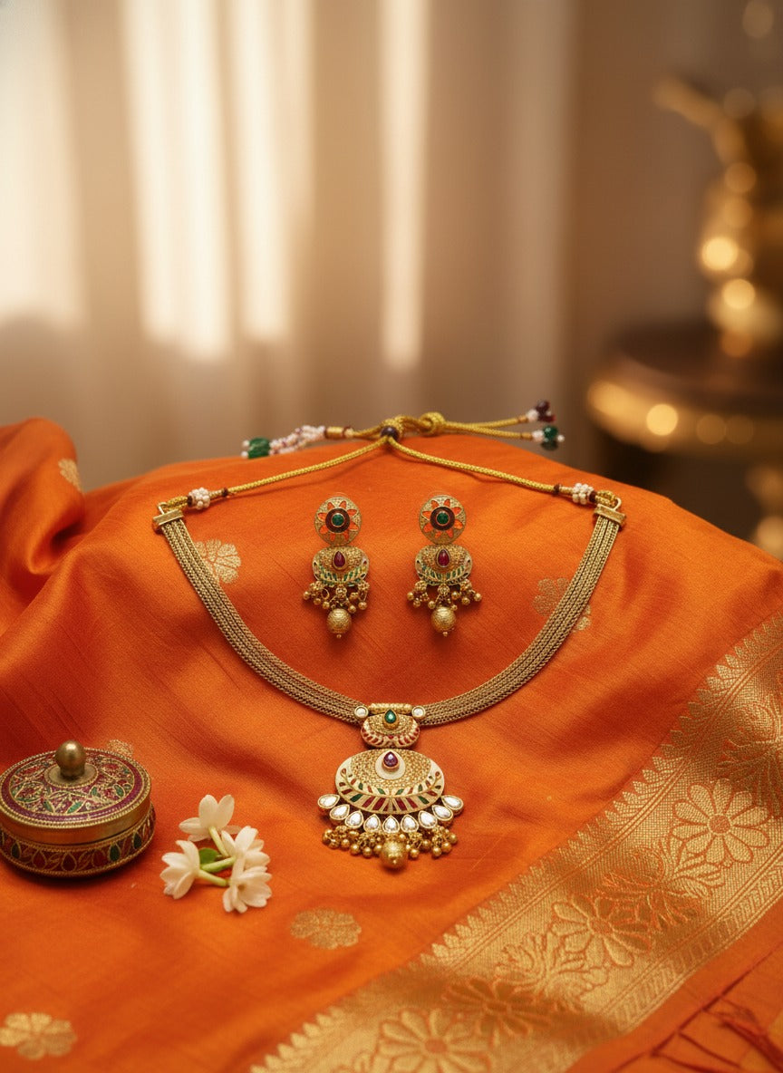Rajwadi Jewellery Set 9