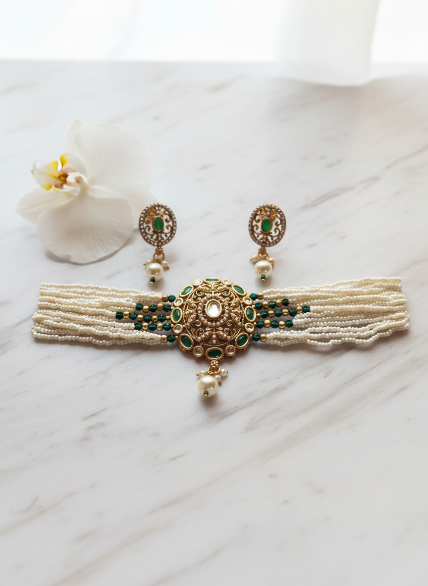 Rajwadi Jewellery Set 11