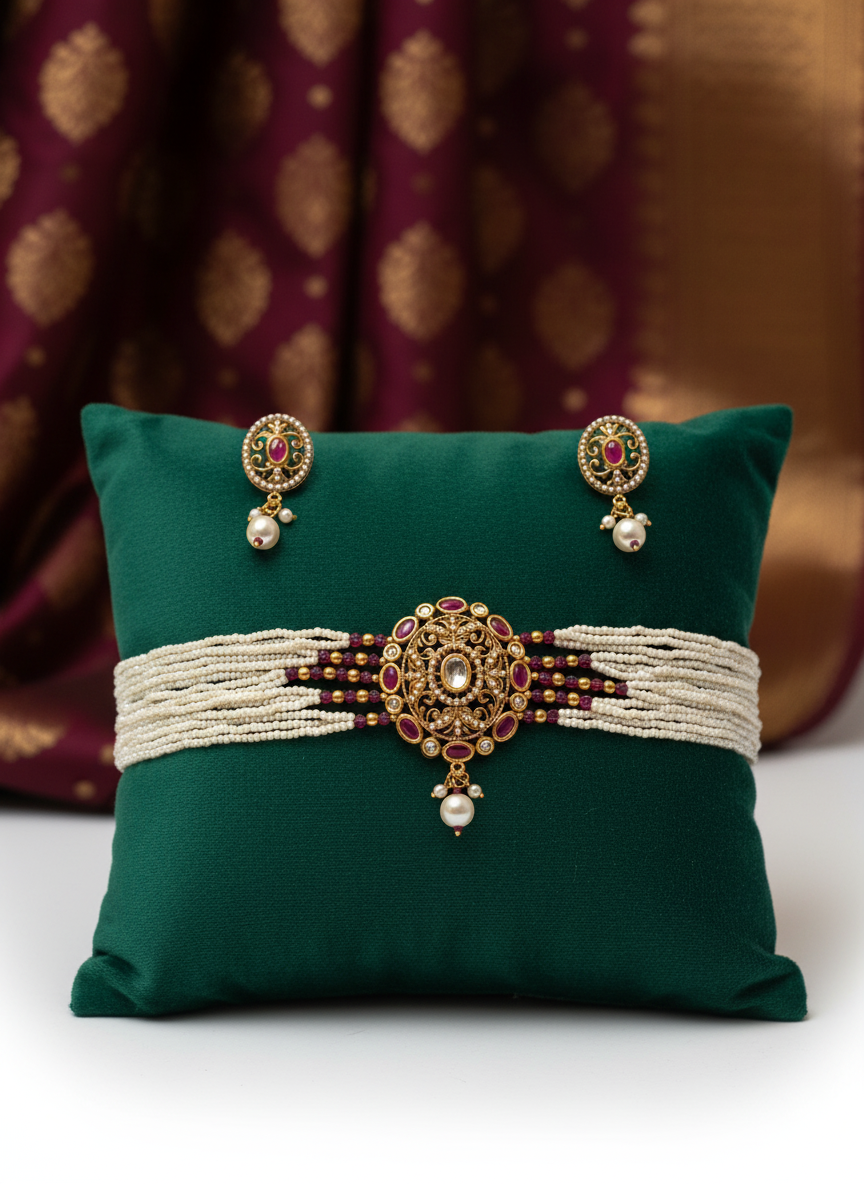 Rajwadi Jewellery Set 11