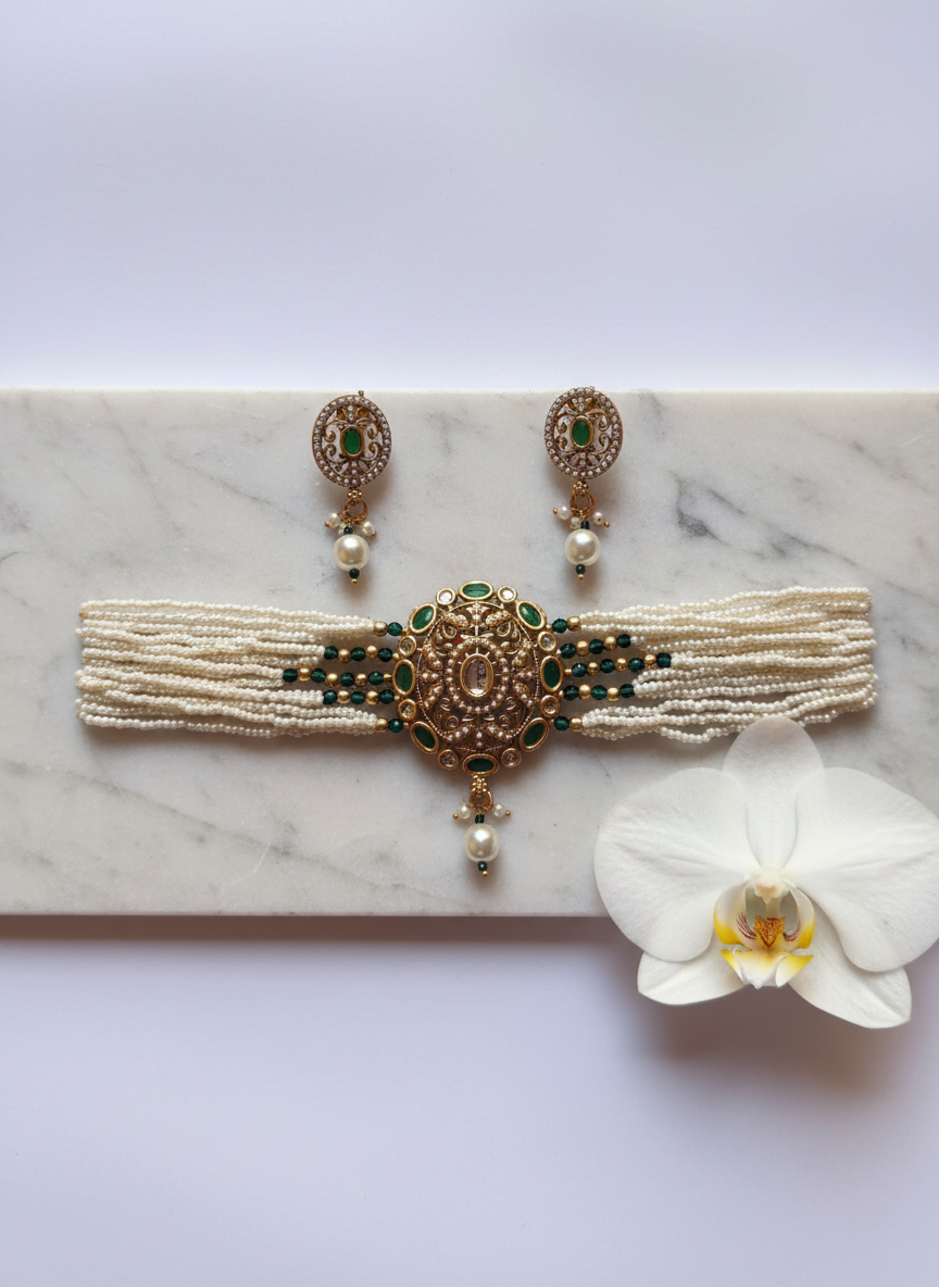 Rajwadi Jewellery Set 11