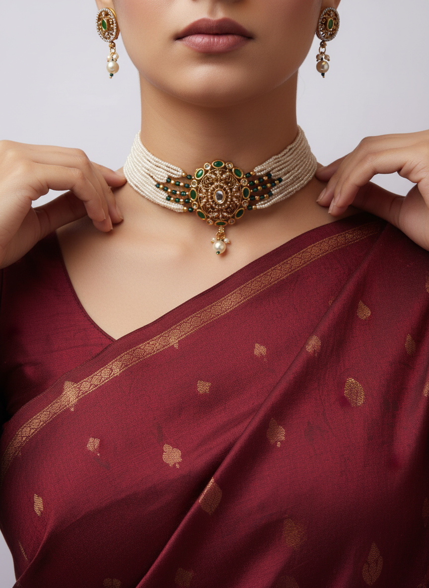 Rajwadi Jewellery Set 11
