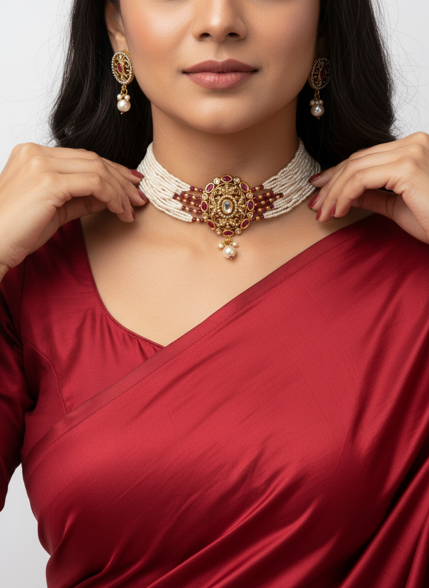 Rajwadi Jewellery Set 11