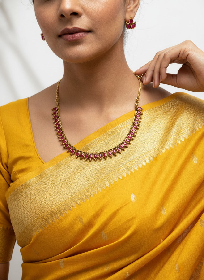 Rajwadi Jewellery Set 13